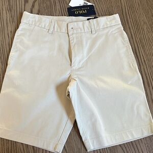 Polo by Ralph Lauren Men's Tan Flat Front Shorts